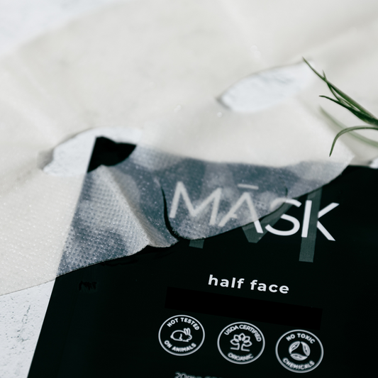 Half Face Sheet Mask: Calming & Conditioning